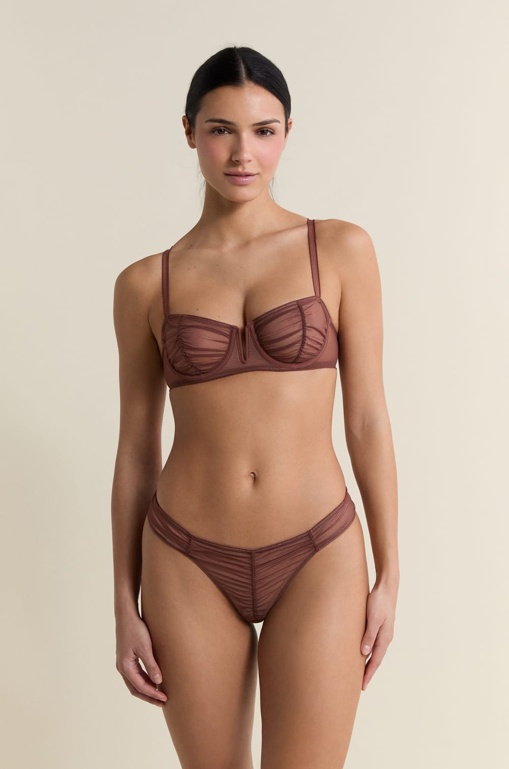 Tanga en tulle;${refinementColor}