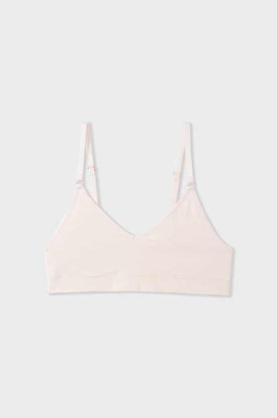 Optimal comfort cotton bralette;${refinementColor}