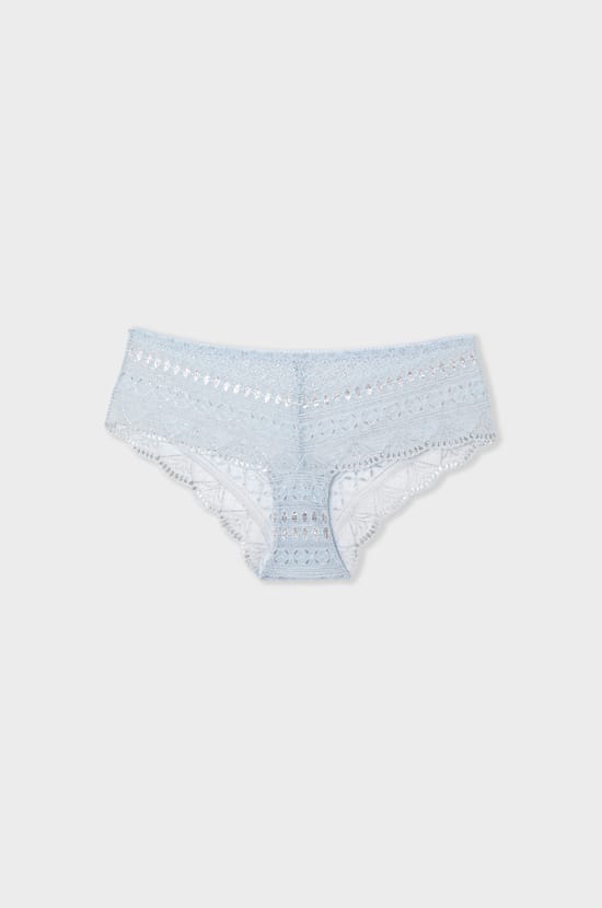 Shorty en dentelle irisé;${refinementColor}