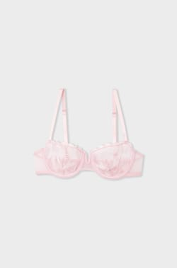 Soutien-gorge N.9 - Balconnet &agrave; broderie c&oelig;urs;${refinementColor}