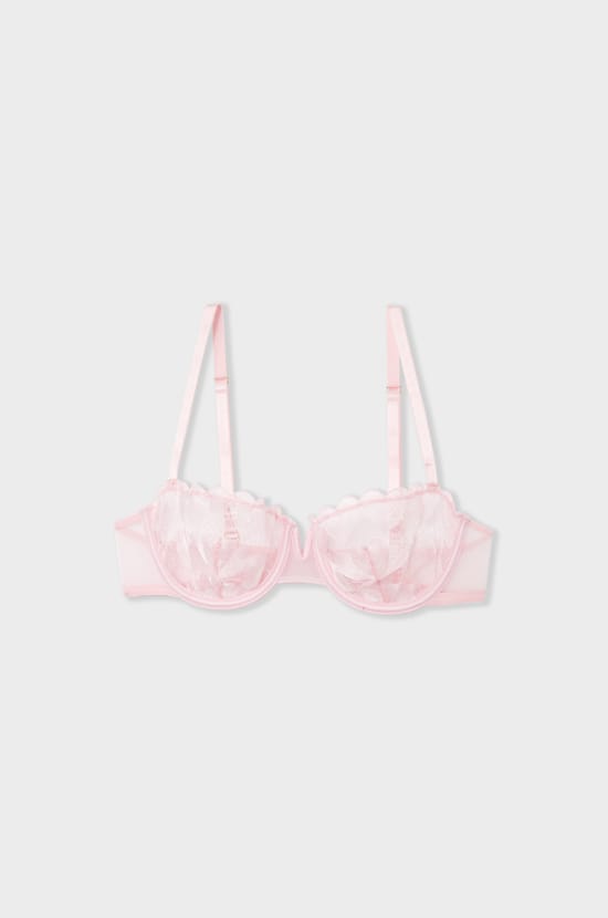 Soutien-gorge N.9 - Balconnet &agrave; broderie c&oelig;urs;${refinementColor}