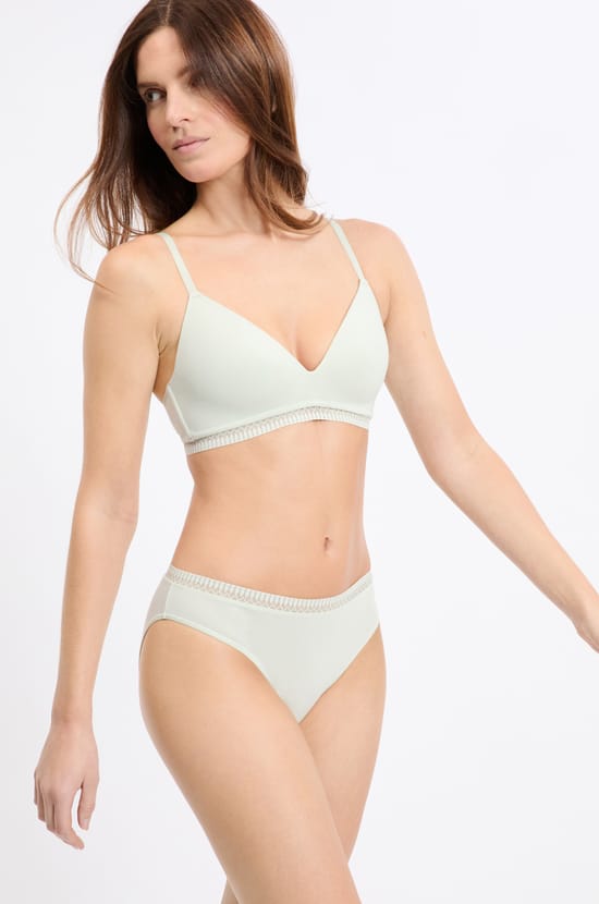 Soutien-gorge sans armatures coques fines en coton biologique;${refinementColor}