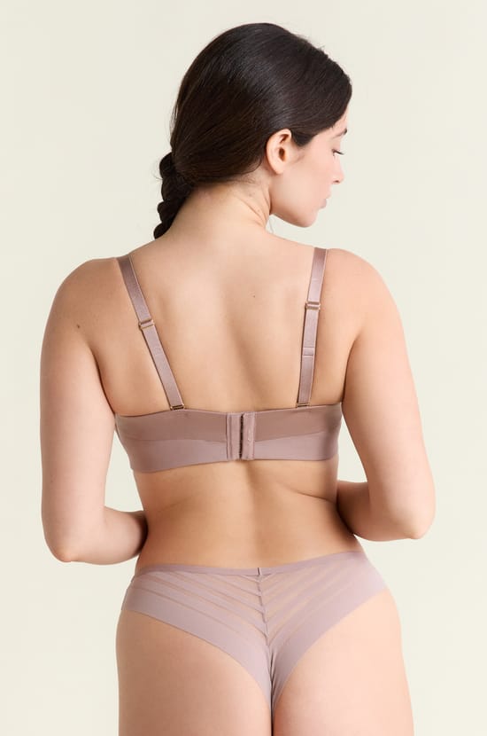 Soutien-gorge bandeau coques fines;${refinementColor}