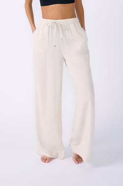 Wide-Leg Linen Pants;${refinementColor}