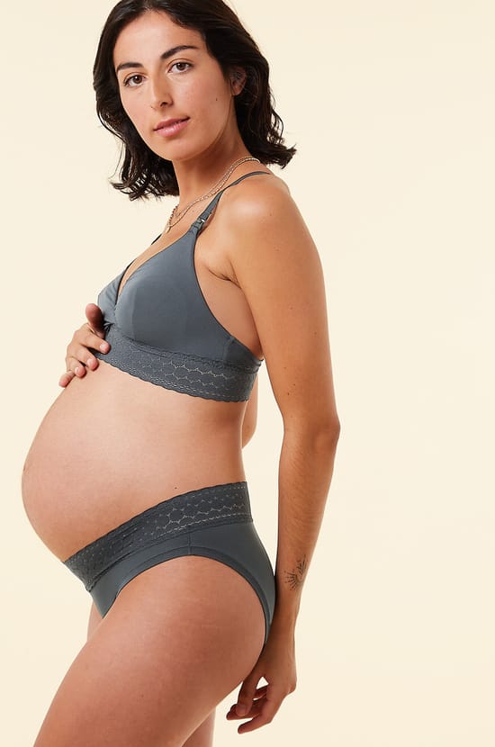 Motherhood Maternity Maternity Bikini Panties Brown Size XL