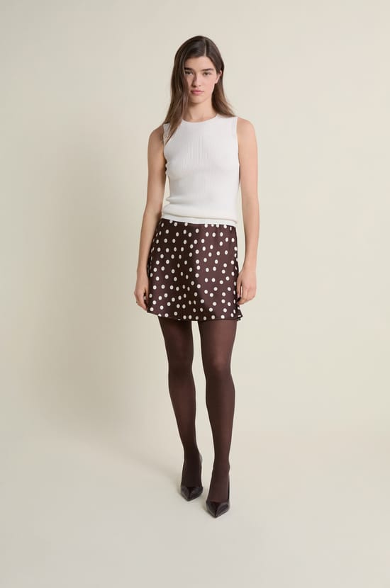 Ribbed Round Neck Tank Top;${refinementColor}