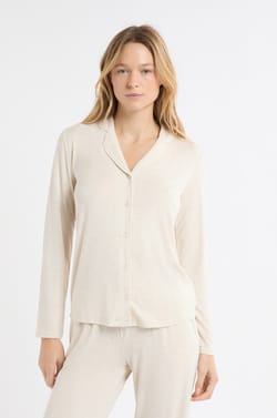 2-teiliges Pyjama-Set mit langen Ärmeln;${refinementColor}