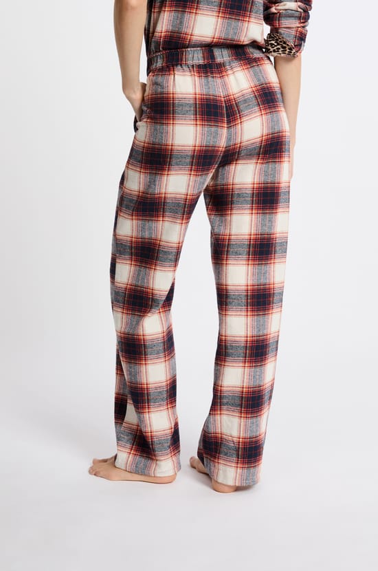 Pantalon de pyjama à carreaux;${refinementColor}