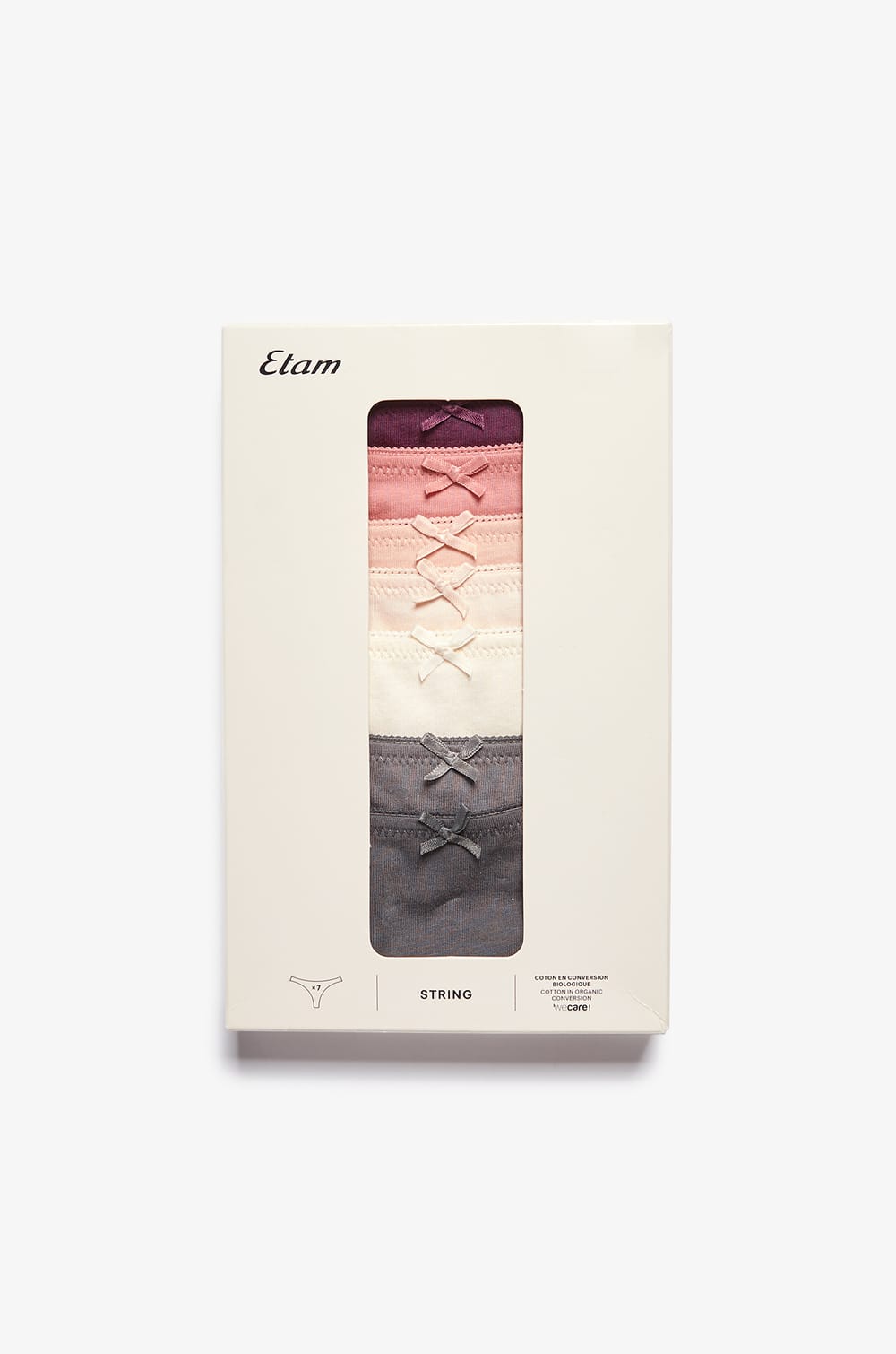 Pack of 7 Cotton Brazilian Briefs;${refinementColor}