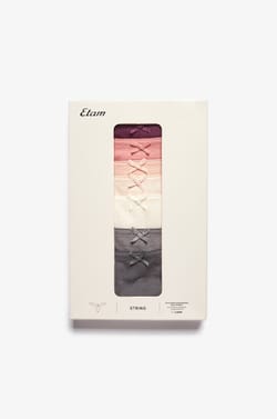 Pack of 7 Cotton Brazilian Briefs;${refinementColor}