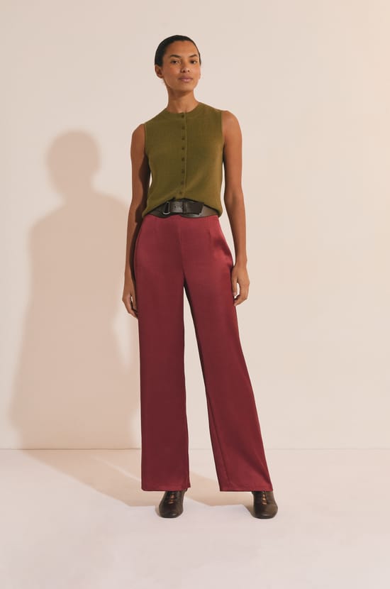 Cardigan sans manches;${refinementColor}