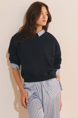 Sweatshirt en coton;${refinementColor}