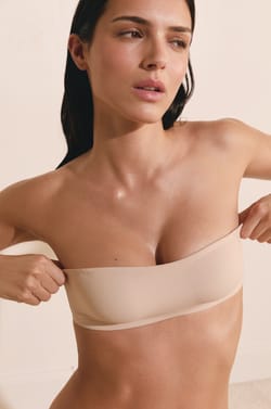 Microfibre Strapless;${refinementColor}