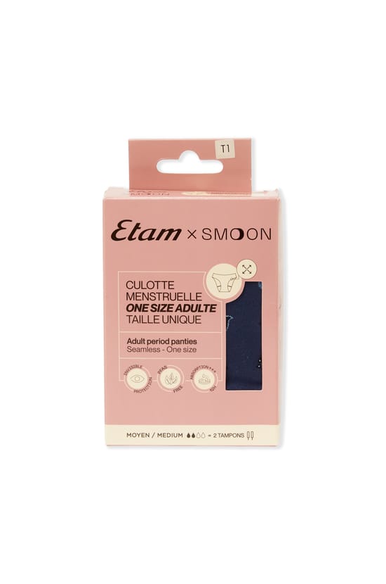 Culotte menstruelle - Flux moyen;${refinementColor}