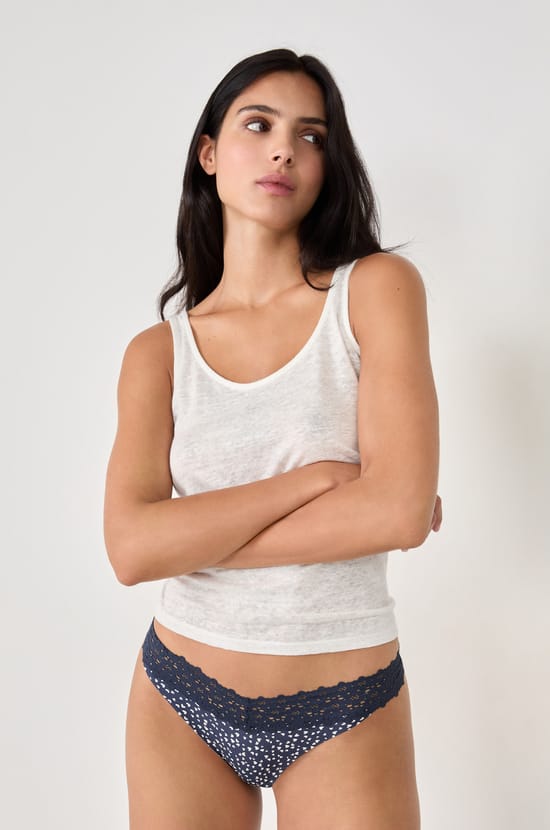 Microfiber Tanga;${refinementColor}