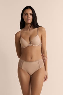 Bra N.2 - The Plunge Push-up with Lace Details;${refinementColor}