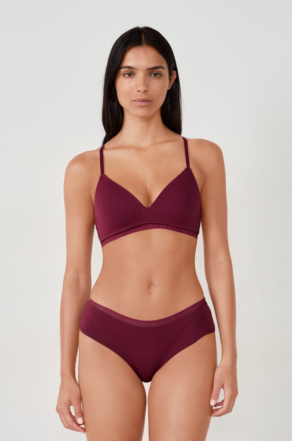Shorty en coton biologique;${refinementColor}