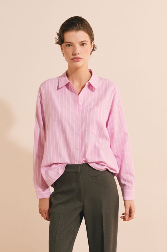 Chemise en coton;${refinementColor}