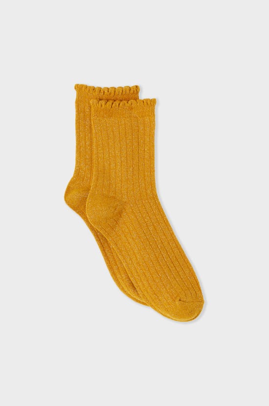 Chaussettes iris&eacute;es avec coton;${refinementColor}