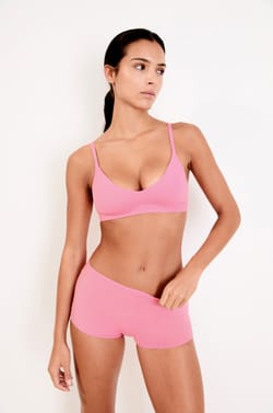 Boyshort in Microfiber;${refinementColor}