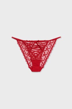 Majtki z haftem w serduszka;${refinementColor}