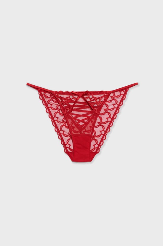 Heart Embroidery Brief;${refinementColor}