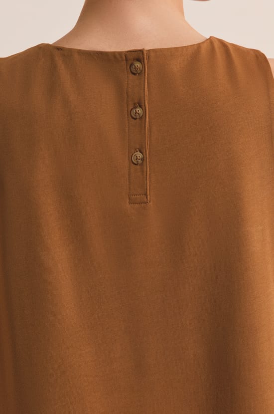 Robe courte en coton;${refinementColor}