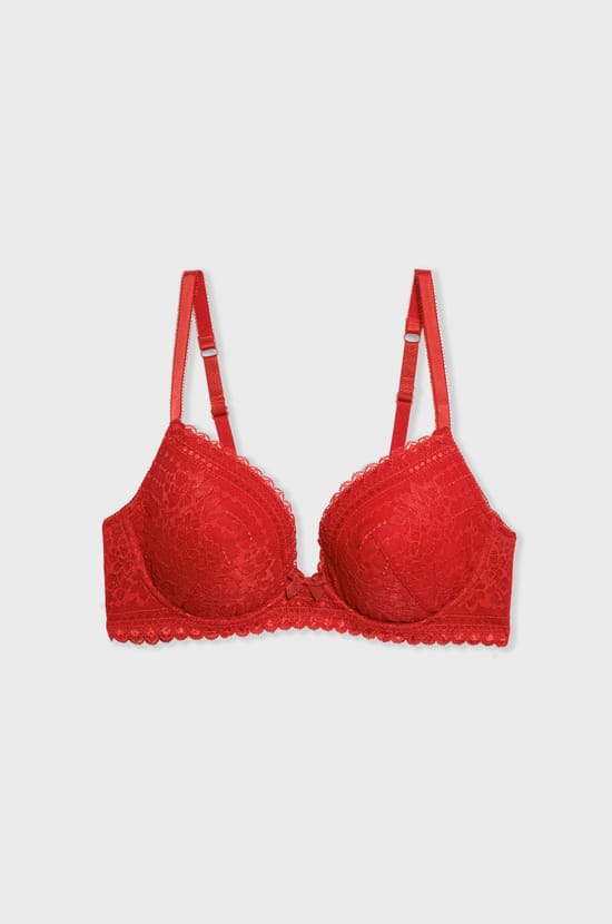 Bra con foam de encaje. Copa D-E;${refinementColor}