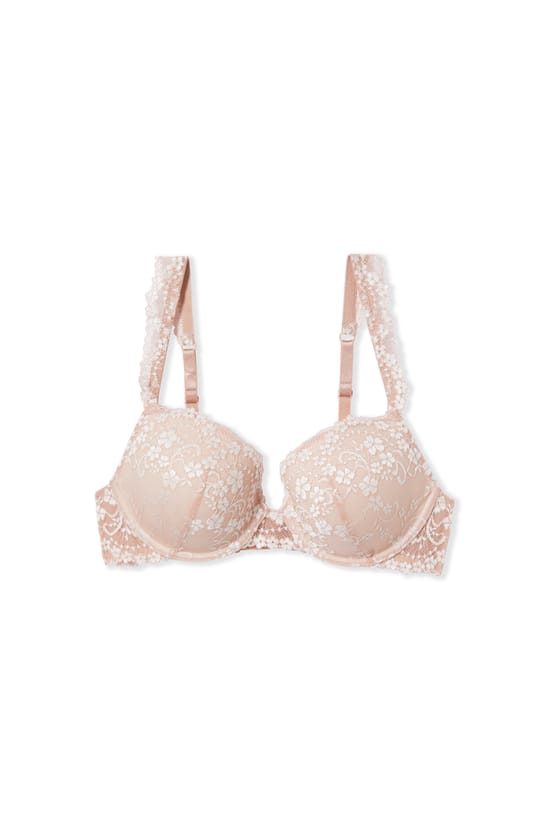 Soutien-gorge N.5 - Le coques fines plongeant en dentelle;${refinementColor}