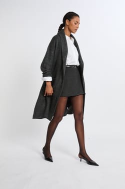 Manteau long avec boutons;${refinementColor}