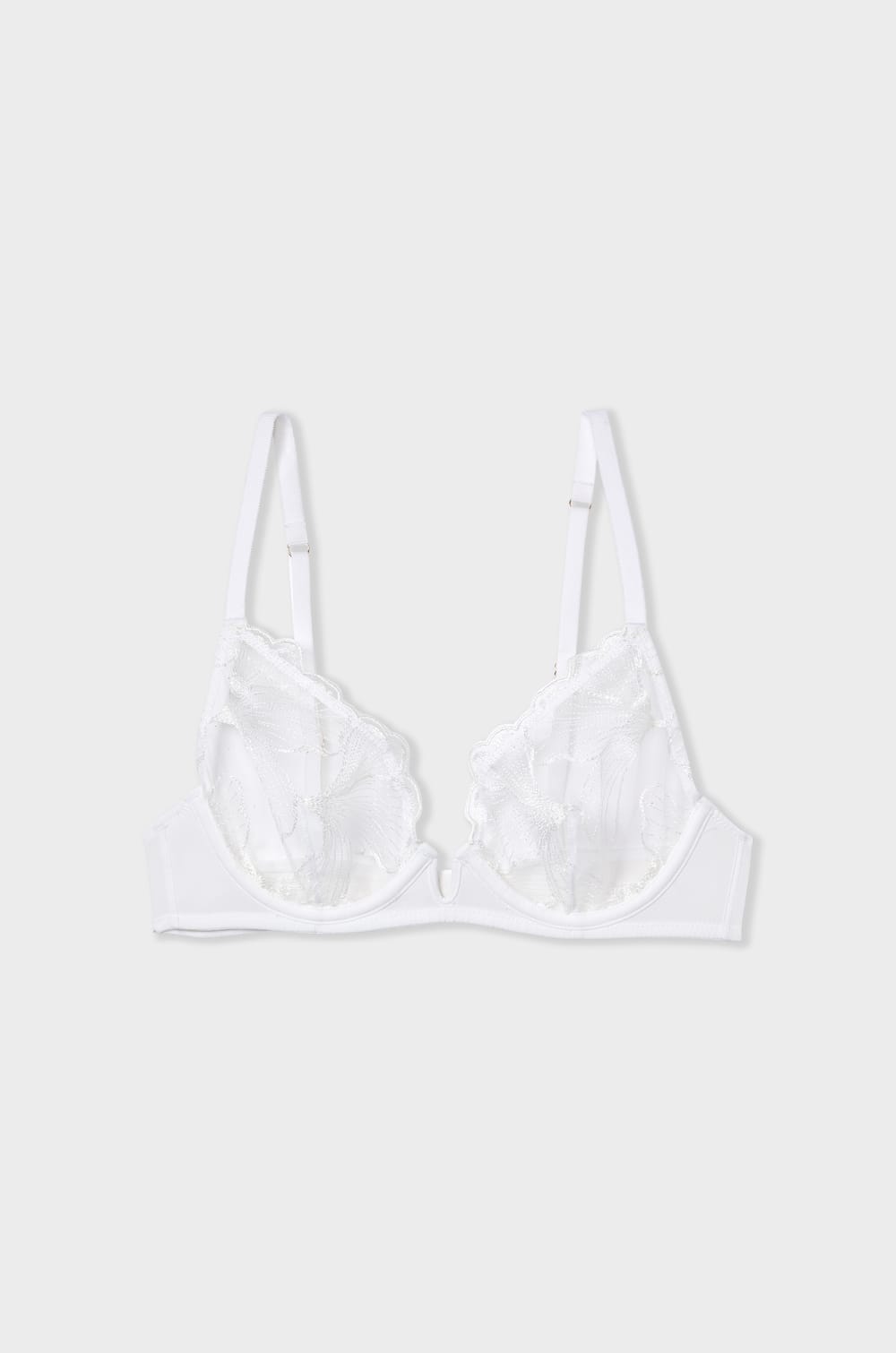 Soutien-gorge corbeille en dentelle;${refinementColor}