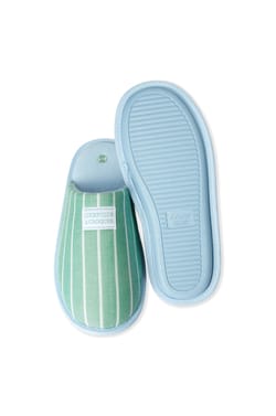 Chaussons mules en coton;${refinementColor}