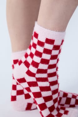 Dwukolorowe skarpetki;${refinementColor}