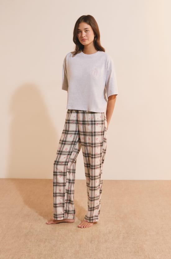 T-shirt manches courtes en coton;${refinementColor}