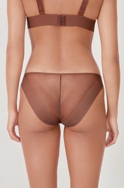 Culotte transparente en tulle;${refinementColor}