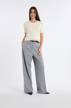 Pantalon de tailleur large;${refinementColor}
