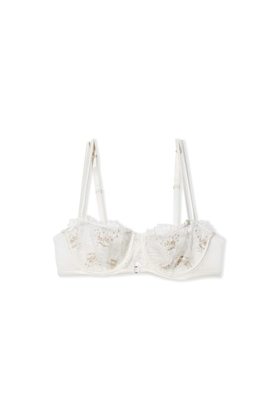 Soutien-gorge N.9 - Balconnet en broderie florale;${refinementColor}