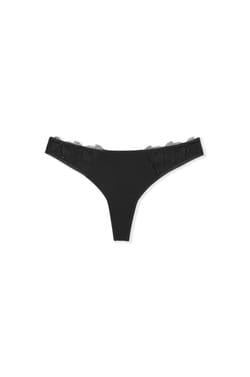 Tanga avec broderie;${refinementColor}
