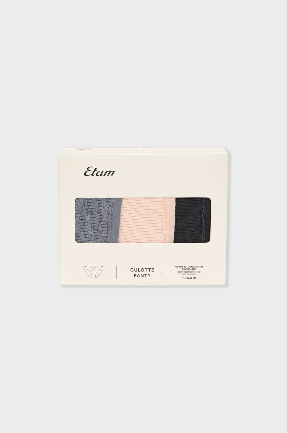 Lot de 3 culottes en coton;${refinementColor}