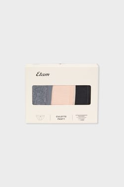 Lot de 3 culottes en coton;${refinementColor}