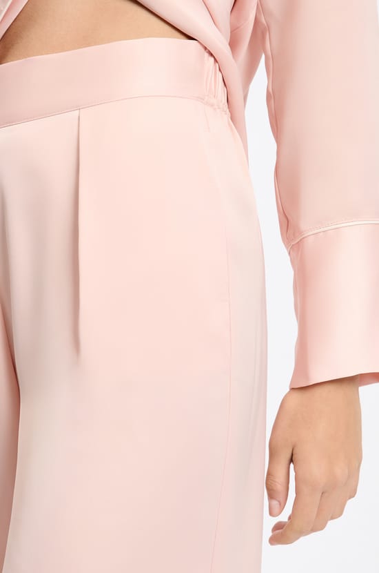 Satin Pyjama Trousers;${refinementColor}