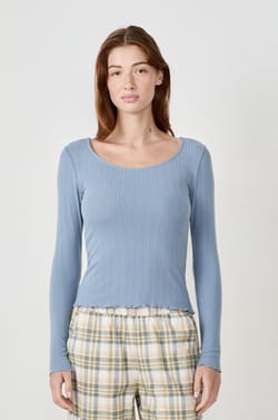 Long-sleeved pyjama T-shirt;${refinementColor}