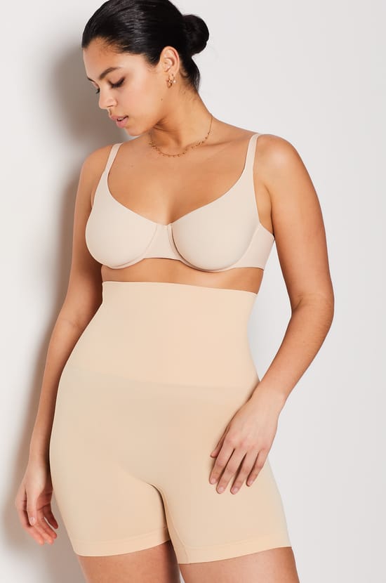 High-Waist Shaping Brief - Medium Support;${refinementColor}