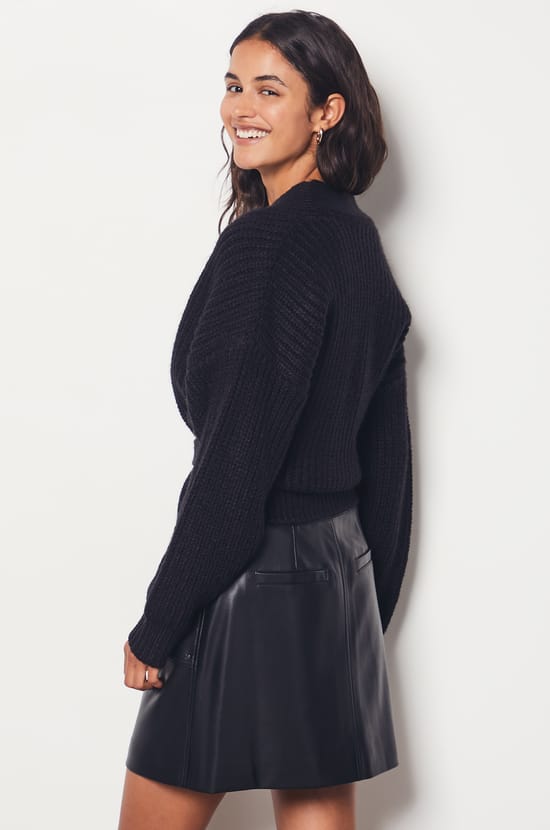 Tie Cardigan;${refinementColor}