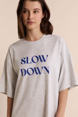 Chemise de nuit en coton;${refinementColor}