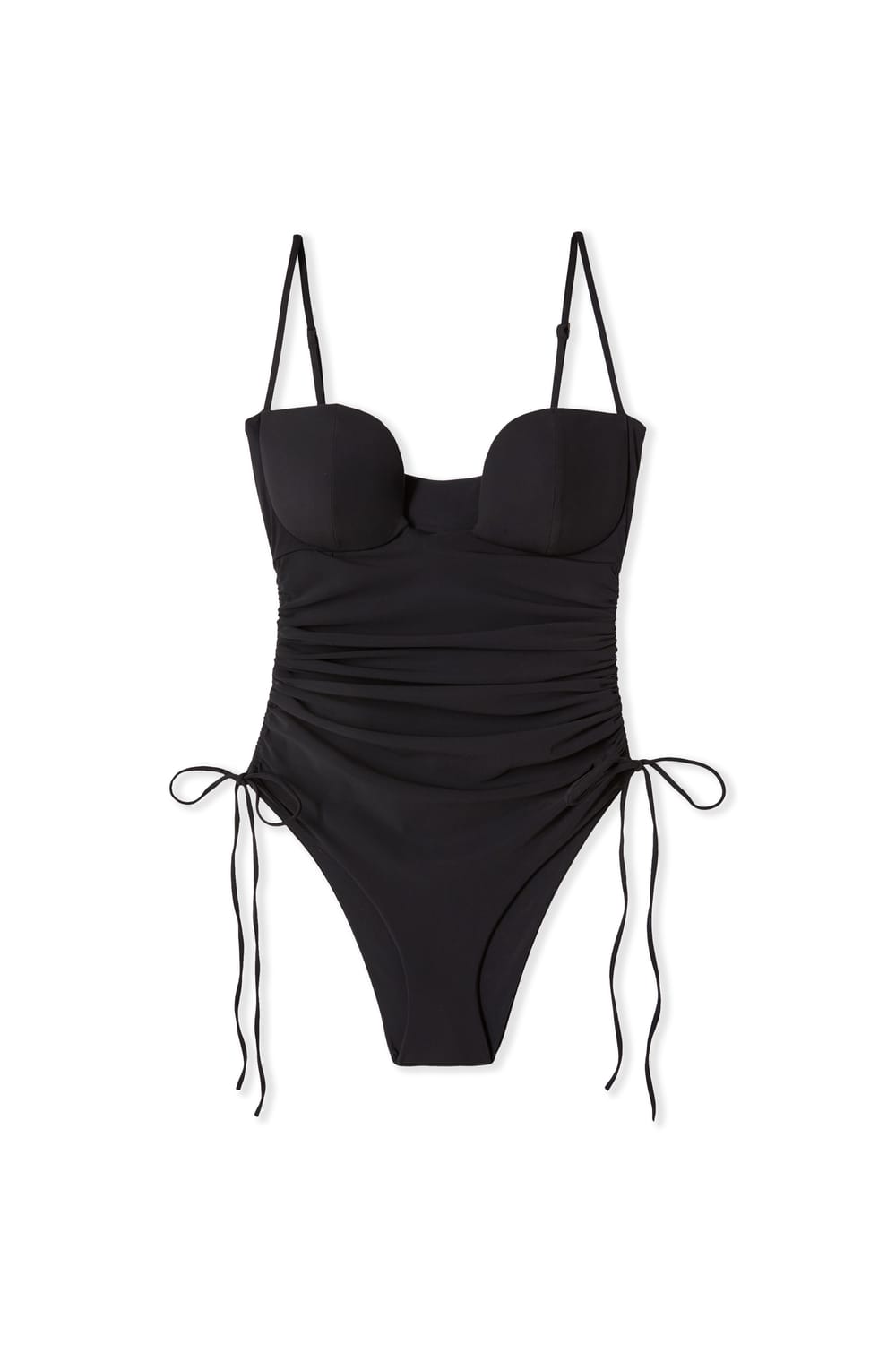 Maillot de bain 1 pi&egrave;ce avec noeuds ajustables;${refinementColor}