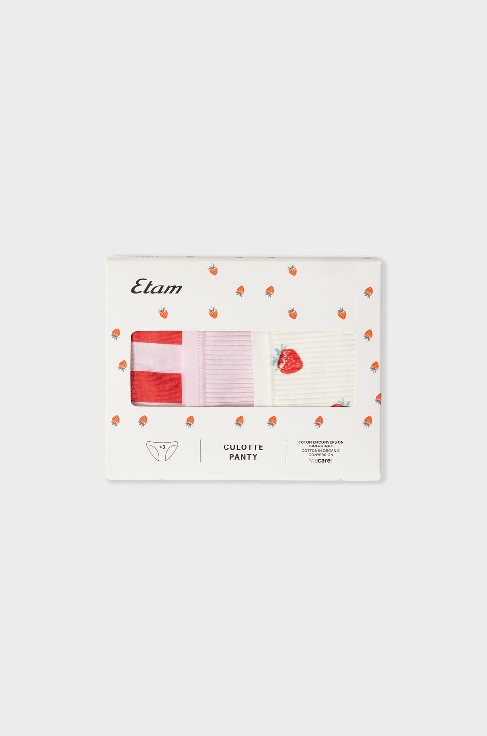 Pack of 3 Cotton Briefs;${refinementColor}