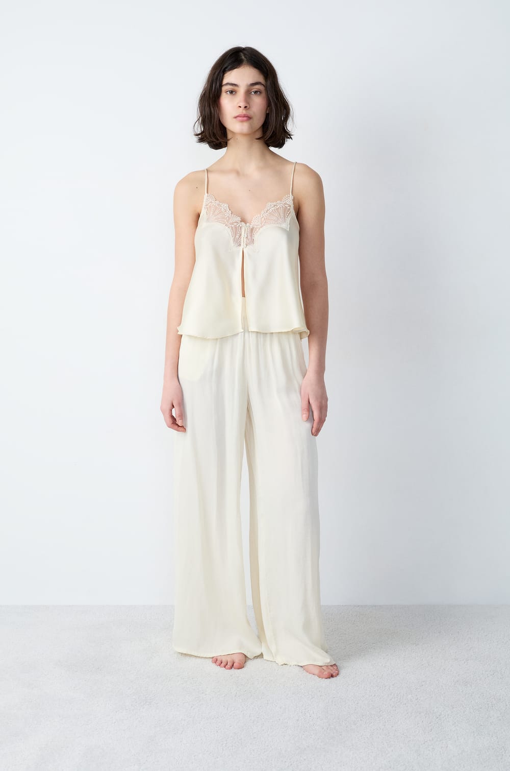 Lace Detail Camisole;${refinementColor}