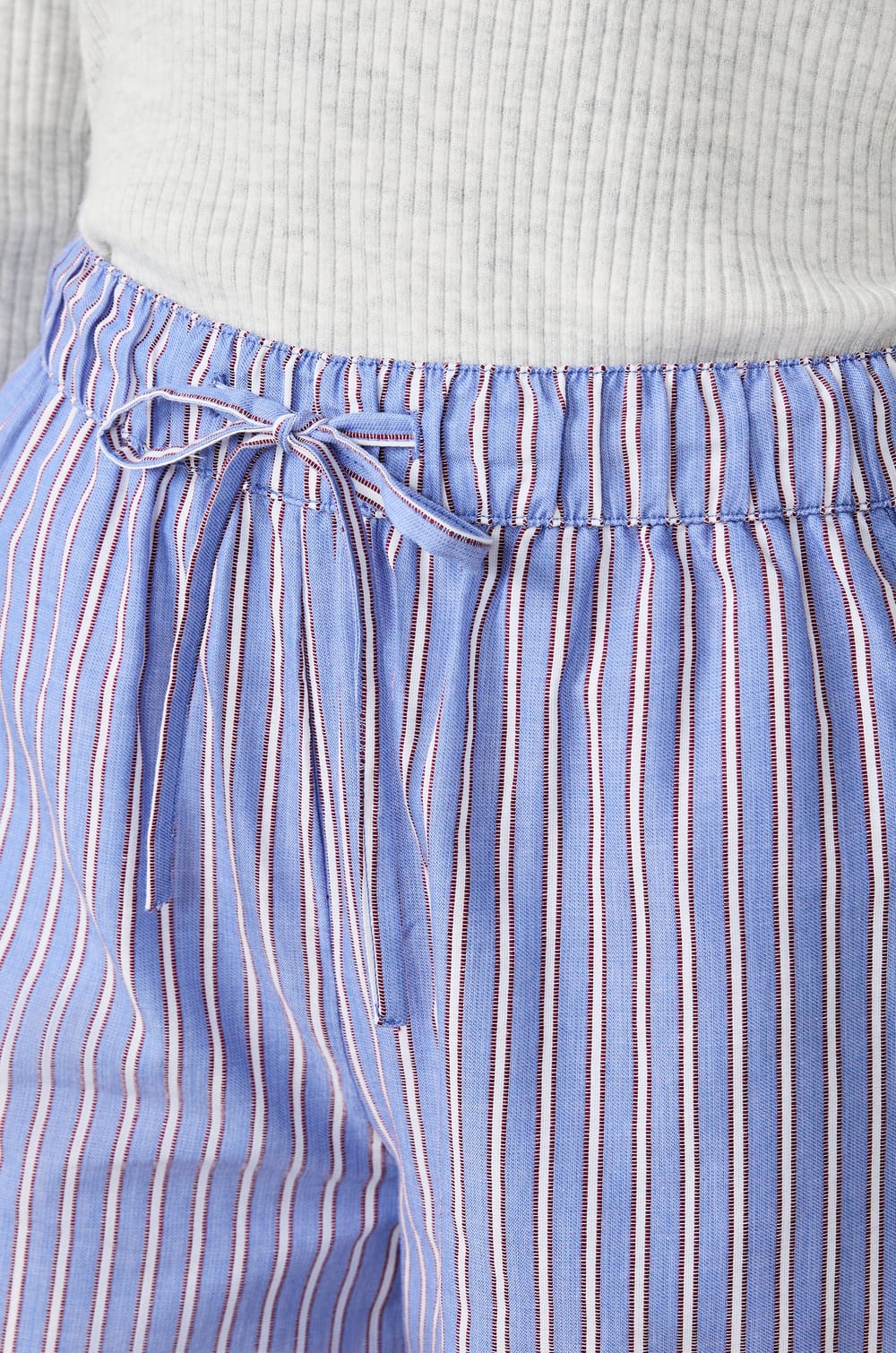 Pantalon de pyjama à rayures;${refinementColor}