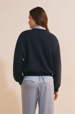 Sweatshirt en coton;${refinementColor}
